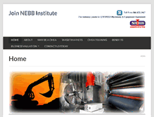 Tablet Screenshot of join.nebbinstitute.org